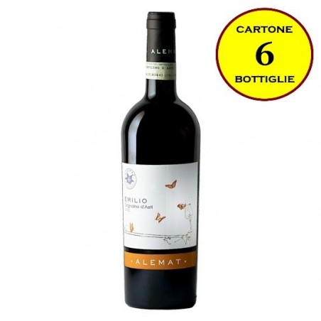 Grignolino d'Asti DOC "Emilio" - Alemat (cartone da 6 bottiglie)