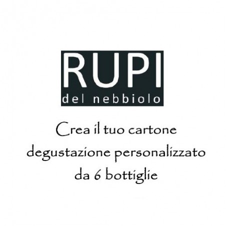 Customer created pack: Rupi del Nebbiolo - Cartone degustazione 6 bottiglie