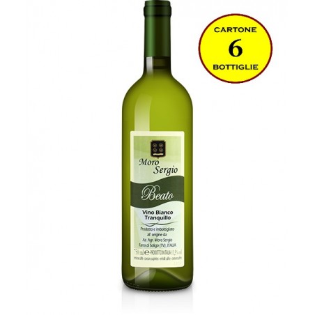 Vino Bianco Tranquillo "Beato" - Moro Sergio (cartone da 6 bottiglie)