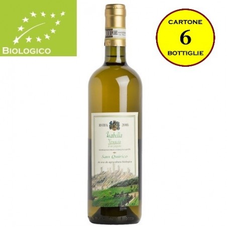 Vernaccia di San Gimignano DOCG Riserva Bio "Isabella" - San Quirico (cartone 6 bottiglie)