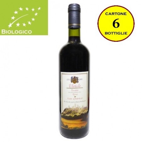 Toscana Rosso IGT Bio "Il Botticello" - San Quirico (cartone 6 bottiglie)