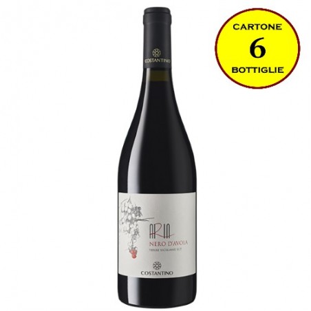 Nero d’Avola Terre Siciliane IGT "Aria Siciliana" - Costantino Wines (cartone da 6 bottiglie)