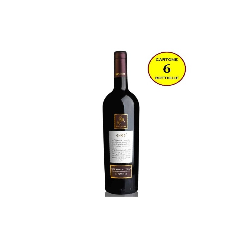 Calabria Rosso IGP "Ehos" - Senatore Vini (6 bottiglie)