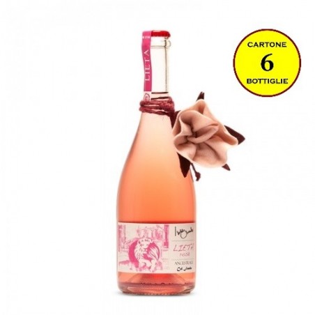 Lieta Rosè Ancestrale Col Fondo - Vini Iseldo Maule (cartone 6 bottiglie)