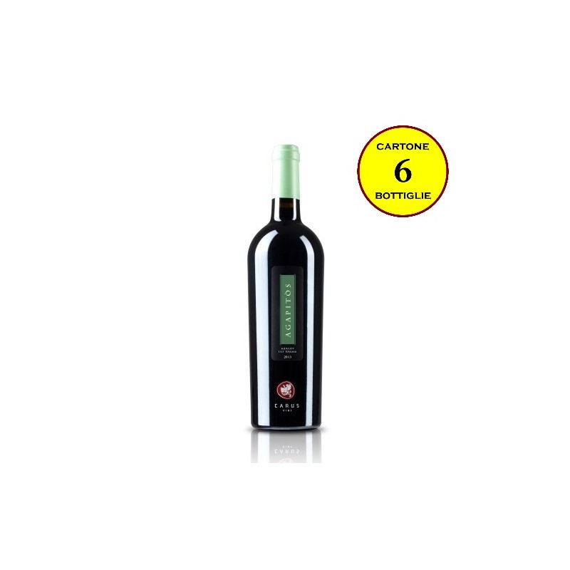 Merlot Toscana Rosso IGT "Agàpitos" - Carus Vini (cartone 6 bottiglie)