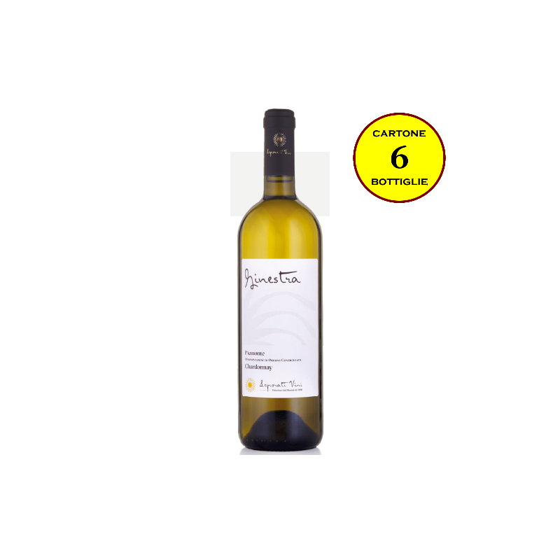 Chardonnay Piemonte DOC "Ginestra" - Azienda Agricola Bottazza (cartone da 6 bottiglie)