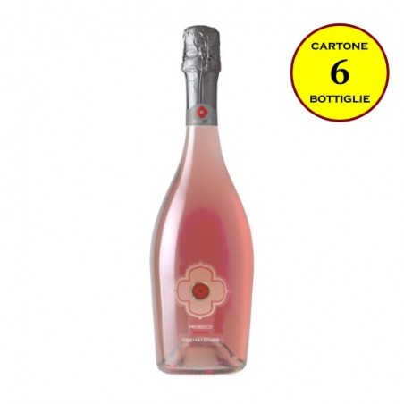 Prosecco Spumante Brut Rosé DOC Millesimato - Rechsteiner (cartone da 6 bottiglie)