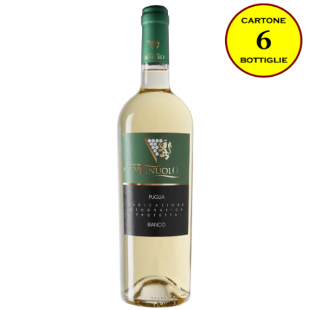 Puglia IGP Bianco "Vignuolo" - La Cantina di Andria (cartone da 6 bottiglie)