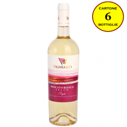Moscato Bianco Puglia IGP "Vignuolo" - La Cantina di Andria (cartone da 6 bottiglie)