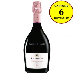 Prosecco Rosé Brut Millesimato "0.15" - De Stefani (cartone da 6 bottiglie)