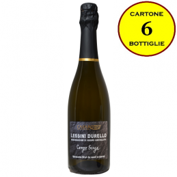 Lessini Durello DOC Spumante Brut Metodo Charmat "Campo Sengia" - Casarotto (6 bottiglie)