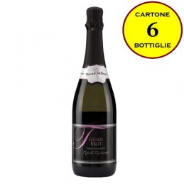 Spumante Brut Metodo Martinotti "Tirisin" - Cantina Pierino Vellano (cartone da 6 bottiglie)