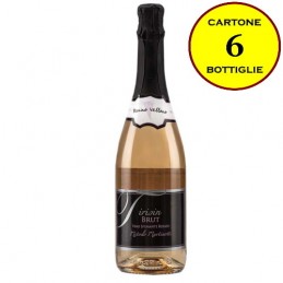 Spumante Brut Rosé Metodo Martinotti "Tirisin" - Cantina Pierino Vellano (cartone da 6 bottiglie)