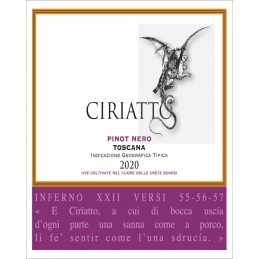 Pinot Nero Toscana IGT "Ciriatto" - Le Crete