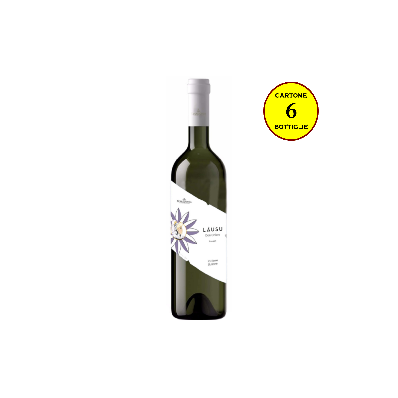 Insolia Terre Siciliane IGT "Làusu - Don Chiaro" - Terredonda (cartone da 6 bottiglie)