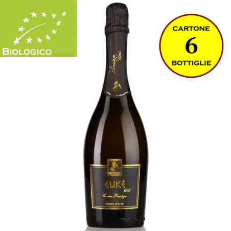 Spumante Extra Dry IGP Calabria Bianco BIO "Eukè Cuvée Prestige" - Senatore Vini (6 bottiglie)