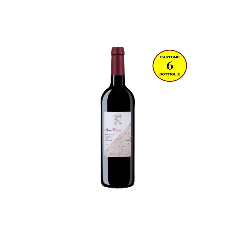 Corvina Veronese IGT "Terre Rosse" - Vinicio Bronzo (cartone da 6 bottiglie) Corvina Veronese IGT "Terre Rosse" - Vinicio Bronzo (cartone da 6 bottiglie)