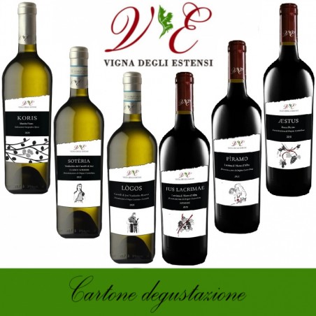 Cartone degustazione - Vigna degli Estensi (cartone da 6 bottiglie)