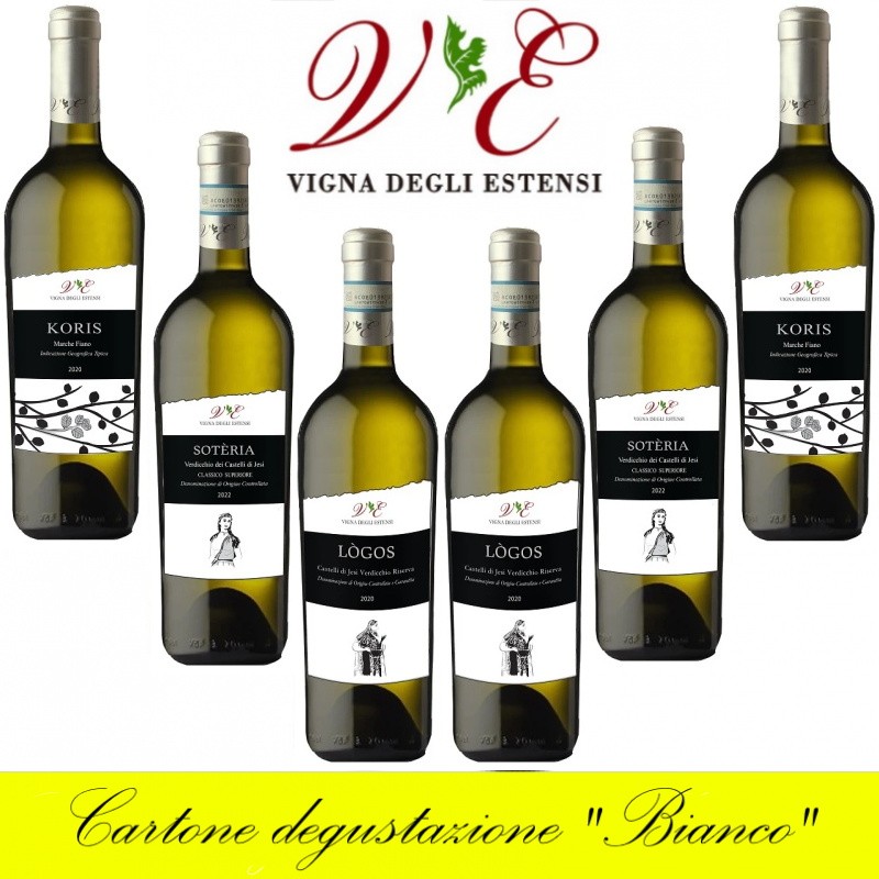 Confezione degustazione "Bianco" - Vigna degli Estensi (cartone da 6 bottiglie)