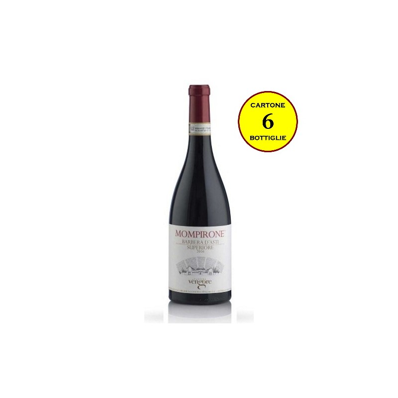 Barbera d'Asti Superiore DOCG "Mompirone" - Cascina Vèngore (cartone da 6 bottiglie)