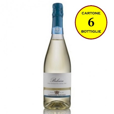 Spumante Extra Dry Metodo Charmat "Belvive" - Cantine Povero