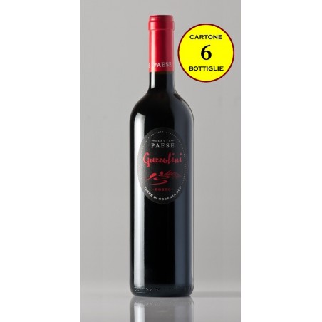 Terre di Cosenza DOP Rosso "Guzzolini" - Tenute Paese (cartone da 6 bottiglie)