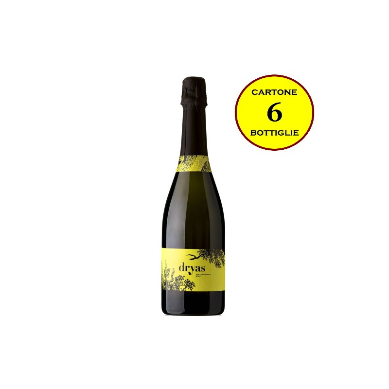 Spumante Brut metodo Charmat "Dryas" - Cantina Dryas (6 bottiglie) Spumante Brut metodo Charmat "Dryas" - Cantina Dryas (6 bottiglie)