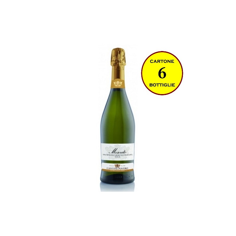 Moscato Spumante VSQ Aromatico Dolce - Cantine Povero