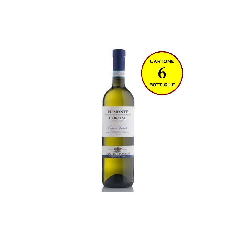 Cortese Piemonte DOC frizzante "Corsiero Biondo" - Cantine Povero