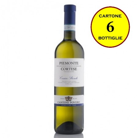 Cortese Piemonte DOC frizzante "Corsiero Biondo" - Cantine Povero