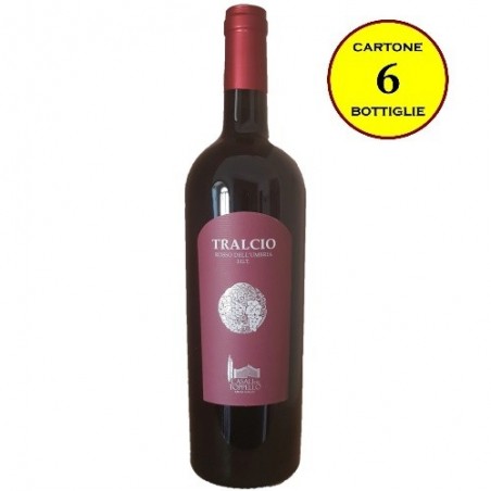 Umbria Rosso IGT "Tralcio" - Casali del Toppello (6 bottiglie)