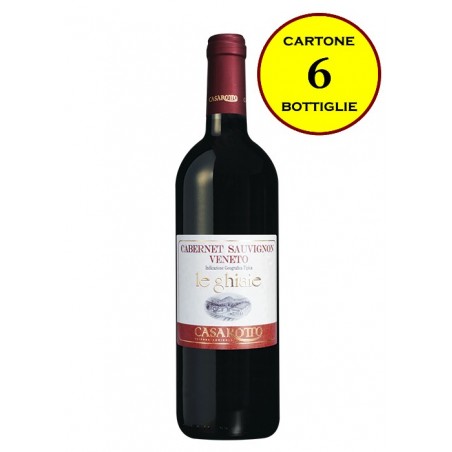 Cabernet Sauvignon Veneto IGT barricato “Le Ghiaie” - Casarotto (6 bottiglie)