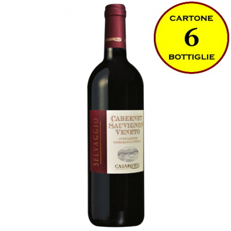 Cabernet Sauvignon Veneto IGT “Selvaggio” - Casarotto (6 bottiglie)