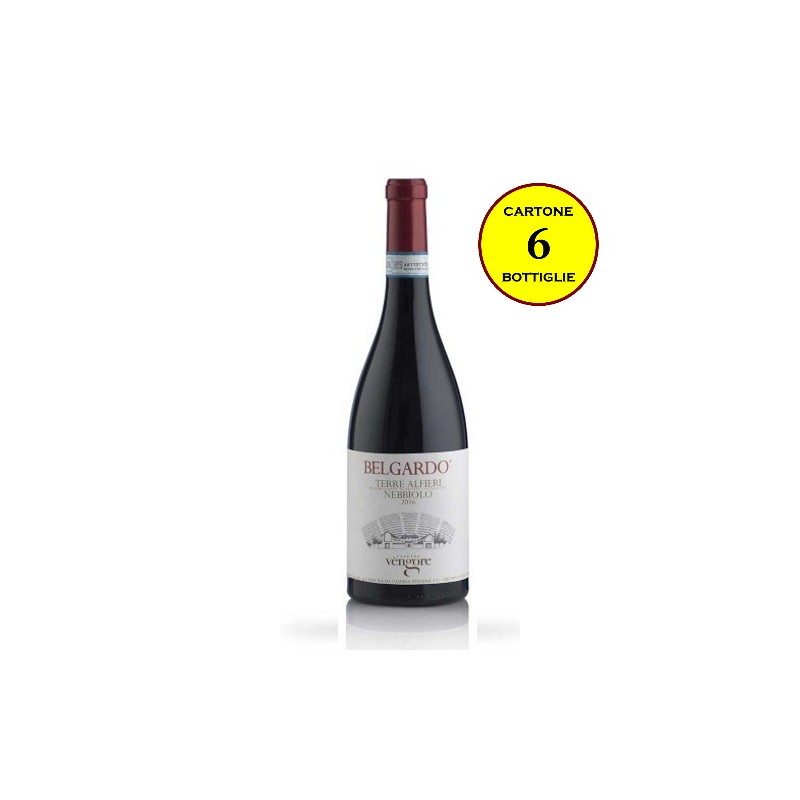 Nebbiolo Terre Alfieri DOC "Belgardo" - Cascina Vèngore (cartone da 6 bottiglie)