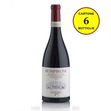 Barbera d'Asti Superiore DOCG "Mompirone" - Cascina Vèngore (cartone da 6 bottiglie)