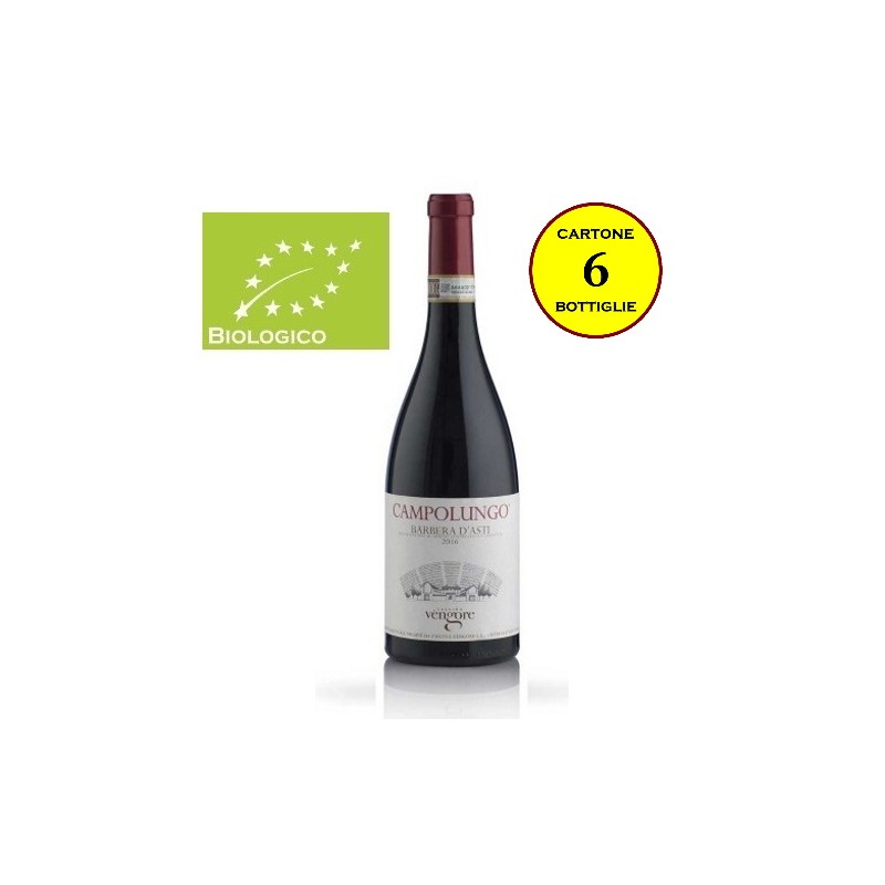 Barbera d'Asti DOCG Biologico "Campolungo" - Cascina Vèngore (cartone da 6 bottiglie)