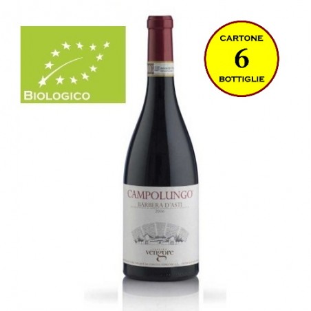 Barbera d'Asti DOCG Biologico "Campolungo" - Cascina Vèngore (cartone da 6 bottiglie)