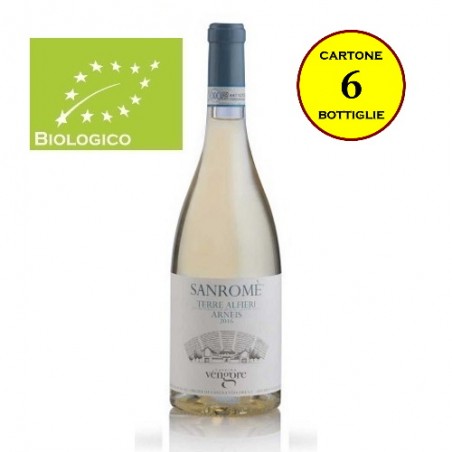 Arneis Terre Alfieri DOC Biologico "Sanromè" - Cascina Vèngore (cartone da 6 bottiglie)