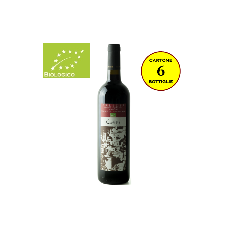 Palizzi Rosso IGT Biologico "Catoi" - Terre Grecaniche (6 bottiglie)