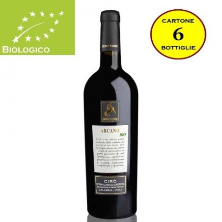 Cirò Rosso DOP Classico Superiore BIO "Arcano" - Senatore Vini (6 bottiglie)