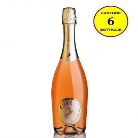 Spumante Brut IGP Calabria Rosé "Eukè" - Senatore Vini (6 bottiglie)