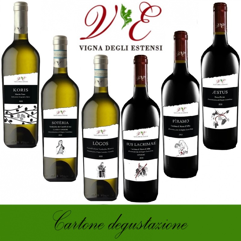 Cartone degustazione - Vigna degli Estensi (cartone da 6 bottiglie)
