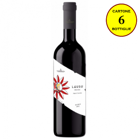 Nero d'Avola Terre Siciliane IGT "Làusu - Orlando" - Terredonda (cartone da 6 bottiglie)