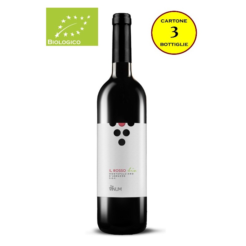 Montepulciano d'Abruzzo DOC Bio "Il Rosso" - The Vinum