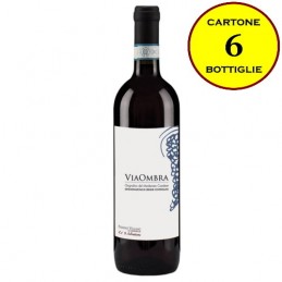 Grignolino Monferrato Casalese DOC "ViaOmbra" - Cantina Pierino Vellano (cartone da 6 bottiglie)